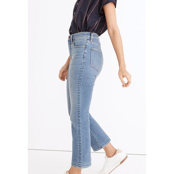 NWT Madewell Cali Demi-Boot Jeans in Dorrance Wash size 25 - Picture 4 of 5